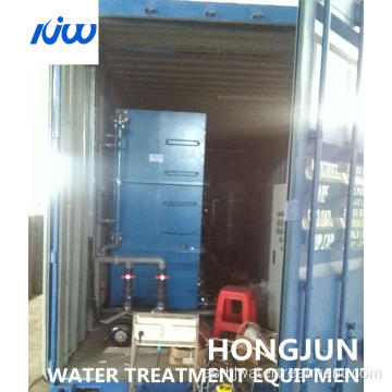 Sistema de tratamiento de aguas residuales portátiles